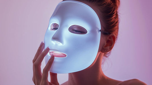 2-in-1 Facial Colorful LED Beauty Mask and Neck Device - Professional Anti - Aging Skincare Device